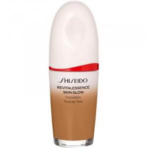 Shiseido Revitalessence Skin Glow Foundation легкая тональная основа с осветляющим эффектом SPF 30 оттенок Bronze 30 мл Inna Marka