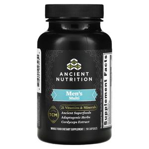 Ancient Nutrition Мужские мультивитамины, 90 капсул
