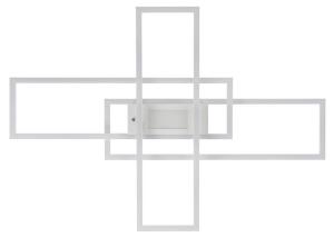 Светодиодный потолочный светильник Nettlife Maximilian, белый - металл - 46 х 8 х 46 см