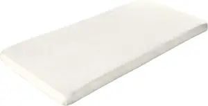 Детская простыня на резинке "Erding" бежевого цвета 60x120 см - 70x140 см Erwin Müller