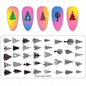 Пластина для штампа для ногтей, Tojato