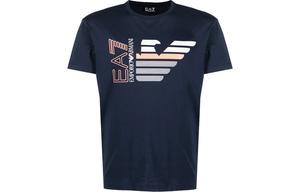 EMPORIO ARMANI Футболка EA7 мужская темно-синяя