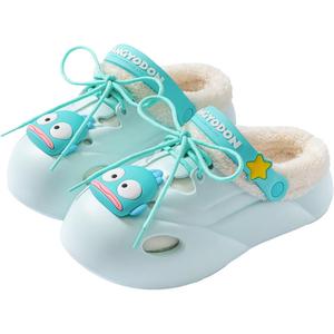 Hello Kitty Kuroimi домашние тапочки Sanrio, зеленый