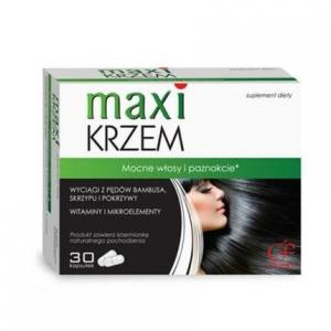 Maxi Krzem 30 капсул для красивых волос, кожи и ногтей, Colfarm