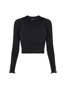 Женский свитер темно-синего цвета faina