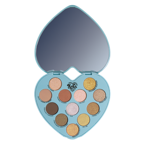 Палитра теней Spinning Hearts Love KimChi Chic Beauty, 02 Partner in Crime (mix of mattes, shimmers and glitters)