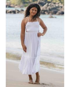 Платье Naia для девочек - малышки, подростки Tiare Hawaii, белый