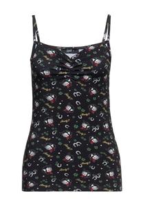 Топ Queen Queen Howdy, черный