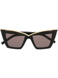 Солнцезащитные очки SL 570 Saint Laurent Eyewear, черный