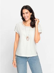 Рубашка с круглым вырезом цвета экрю WITT WEIDEN