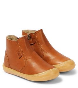 Детские кожаные ботильоны toastie Petit Nord, коричневый