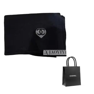 CHANEL Женская шаль, Black