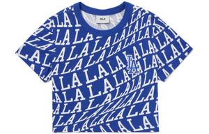 Женская голубая майка MLB