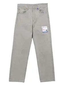 Джинсы из вареного денима in･stru(men-tal)., серый