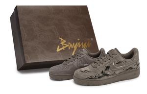 Air Force 1 811 Manufacturing, Cloud Mountain Shadow, специальная коробка, устойчивые к истиранию низкие кроссовки для скейтбординга Nike, черный коричневый