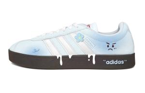 Adidas VL COURT 2.0 Steam Rose, Blueberry Cheese Pie устойчивые к истиранию низкие кеды для скейтбординга Unisex Blue White