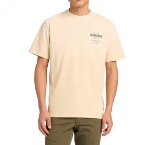 Timberland Футболка мужская Light Khaki с круглым вырезом Moderate Straight Fit