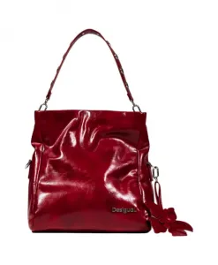 Сумка на молнии с плечевым ремнем Desigual, красный