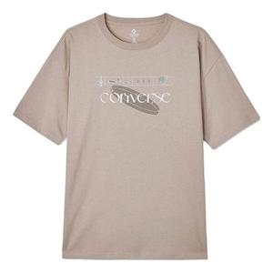 Футболка logo t-shirt 'milk chocolate' Converse, коричневый