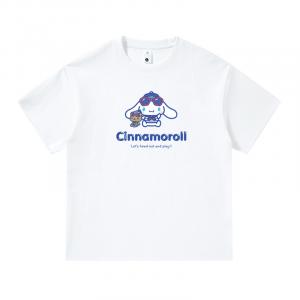 Sanrio Футболка CINNAMOROLL Yugui Dog Unisex белая