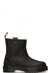 Ботинки мужские Dr. Martens Anistone Lo из вощеной кожи, черный