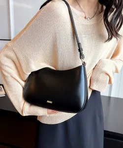 Два типа плечевых ремней/сумка-хобо с отделкой из искусственной кожи/дамская сумка Florist, цвет Black