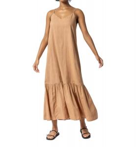 Платье макси на бретельках из бука Lilla P, цвет beechwood