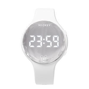 Disney Часы Electronic Movement Silicone Strap Watch Unisex Black Dial