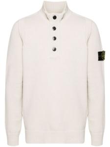 Stone Island джемпер с логотипом Compass, белый