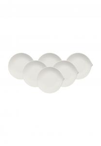 Набор тарелок Villeroy & Boch Flow, 6 предметов, 28,5x27 см, белый