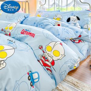 Disney Комплект постельного белья (пододеяльник 180х220 см + 2 наволочки), детский, хлопок, принт Cute Strawberry Bear