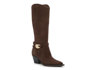 Ботинки Dolce Vita Raylin Western Boot, Dark Brown Suede