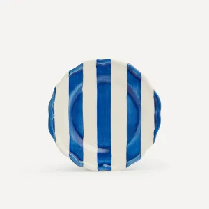 Полосатая хлебная тарелка Paradiso El Corte Inglés, синий