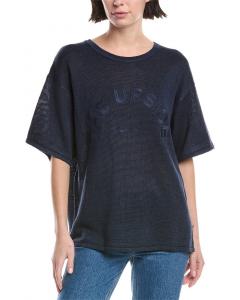 Вязаная льняная рубашка Sammi "The Upside", темно-синий