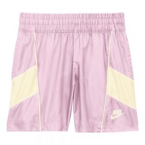 Шорты (GS) Nike Sportswear Heritage Windrunner 'Pink White'
