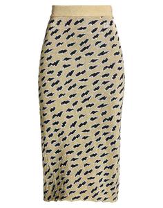 Юбка миди Rabanne, золотой