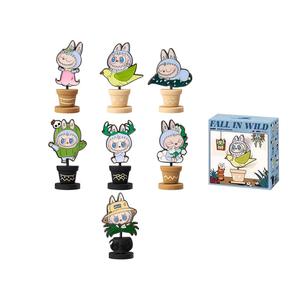 Тайник с бейджами "Весенние монстры дома" коллекция мистический бокс одиночный мистический бокс/полный бокс 6 шт POP MART