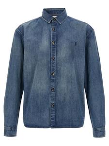 Рубашка Cassandre SAINT LAURENT, синий