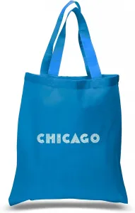 Сумка-шоппер LA POP ART Word Art S - Районы Чикаго