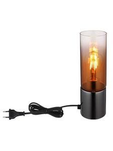 Globo lighting Настольная лампа "Анника" в черно-серебристом цвете - (В)30 x Ø 9 см