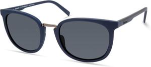 Timberland мужские поляризованные круглые солнцезащитные очки TBA9270, Matte Blue