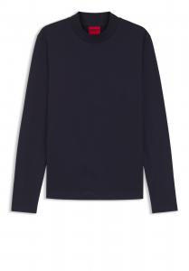 HUGO Футболка 'Dimersolo' в темно-синем цвете