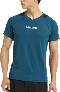 Волейбольная футболка с коротким рукавом, влагоотводящая, быстросохнущая, дышащая, с свободными плечами, рукава реглан, унисекс, подходит для мужчин и женщин, для клубных мероприятий, для взрослых Descente
