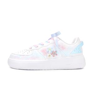 QIAODAN Кроссовки для скейтбординга Coverage с низким верхом, устойчивые к истиранию и скольжению, женские, синие, розовые, белые