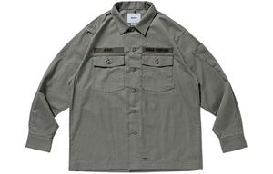 Мужская рубашка WTAPS, коричневый