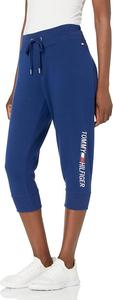Женские зауженные флисовые спортивные брюки-джоггеры Tommy Hilfiger, Deep Blue