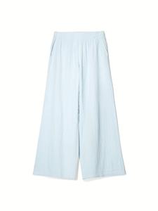 Широкие брюки Bershka, Pastel Blue
