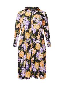 Платье-рубашка Dorothy Perkins Curve, черный