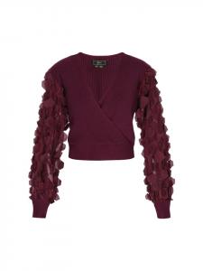 Faina Женская блузка бордового цвета