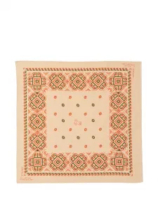 Хлопковая бандана с принтом "Ikara" Fortela, бежевый
